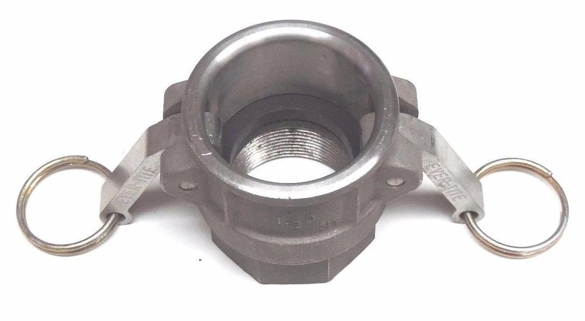 NEW EVER-TITE 1-1/2-D CAM AND GROOVE COUPLER 1-1/2"