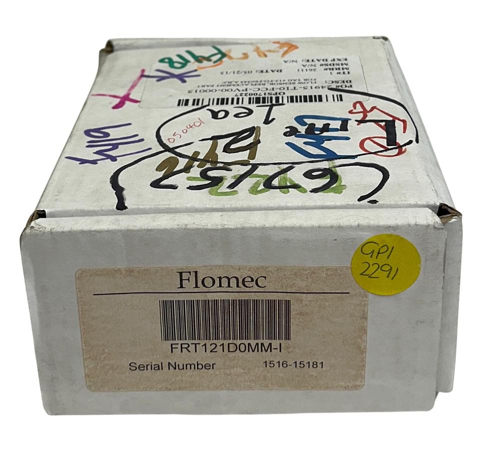 Used FLOMEC / TRIMEC FRT121D0MM-I FRT12 FLOW RATE TOTALISER DISPLAY FRT121D0MMI NSMP