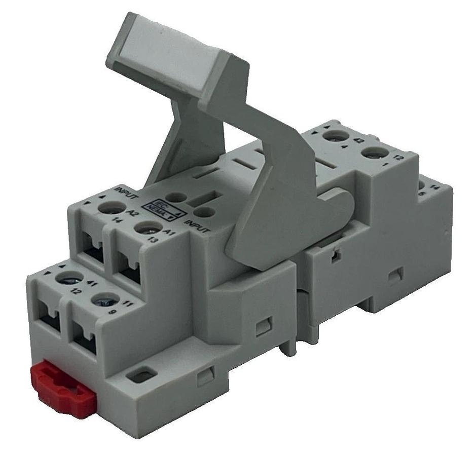 Used Automation Direct 782-2C-SKT Relay Socket 8-Pin 300V 16A DIN Rail Mount, NSMP
