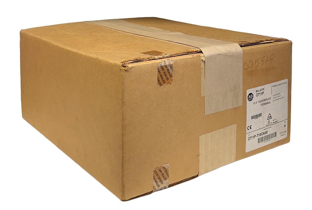 Used ALLEN BRADLEY 2711P-T10C4A8 /A PanelView Plus 1000 COLOR/TOUCH EtherNet NSMP