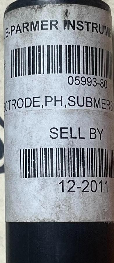Cole-Parmer 05993-80 Submersible pH Electrode Probe Oakton 05993-80