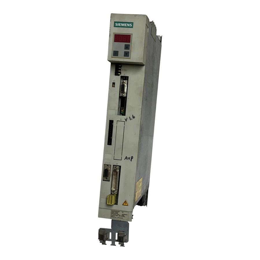 Used Siemens 6SE7014-0TP50-Z Masterdrives MC DC/AC Drive 4A Inverter