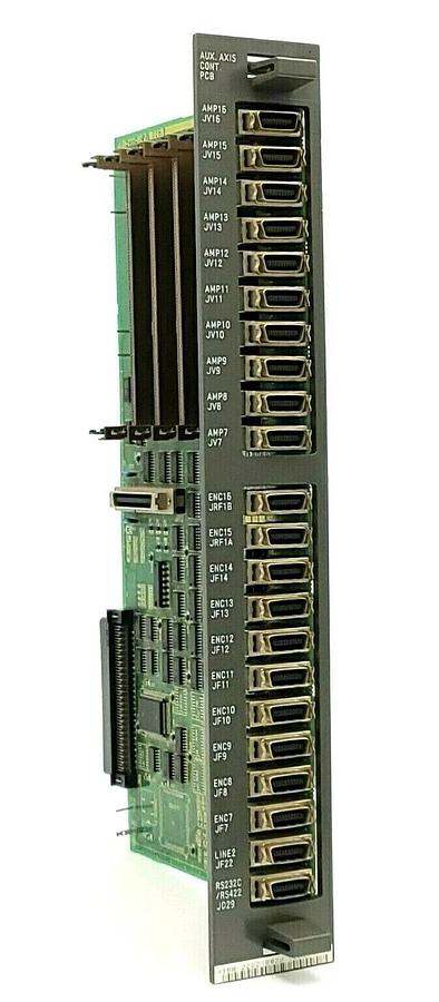 Used FANUC A16B-2202-0820/02B AUXILIARY AXIS CONTROL PC BOARD A16B-2202-0820