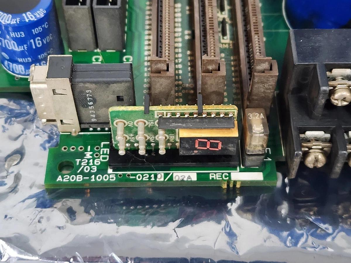 Used FANUC A20B-1005-0210/02A PC BOARD ISB UNIT POWER SUPPLY A20B-1005-0210