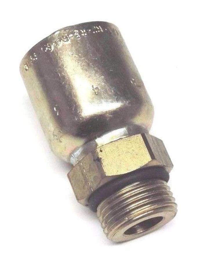 LOT OF 23 NEW PARKER 3/4" MALE X 1-1/2" FEMALE HOSE CRIMP FITTINGS