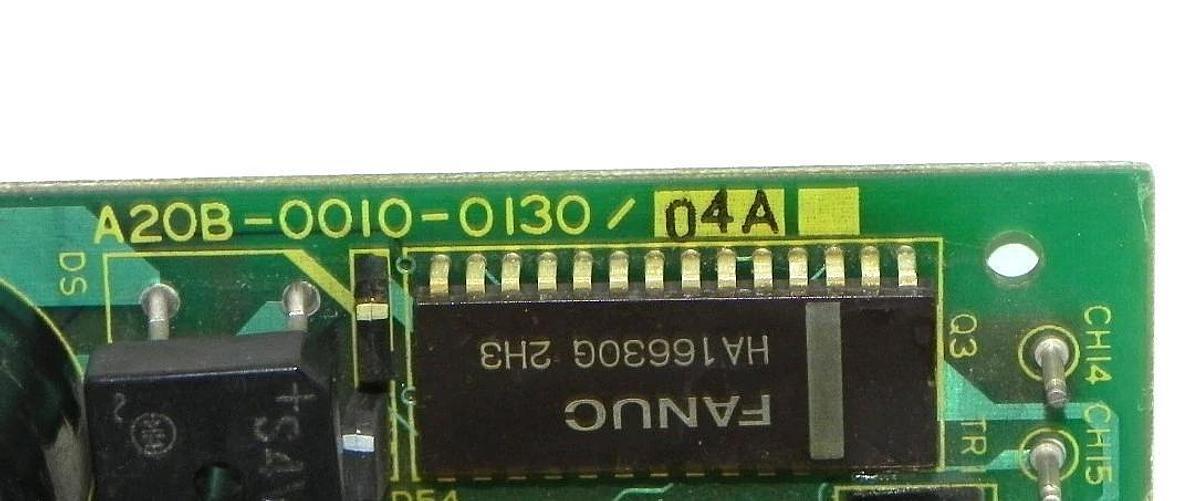 Used FANUC A20B-0010-0130/04A PC BOARD A20B-0010-0130, A20B0010013004A