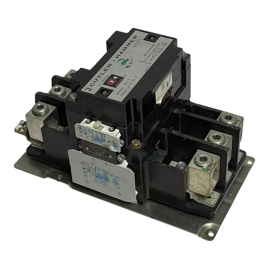 Used Cutler-Hammer C832LN1 Contactor Size 5 350A 600V w/ C320KGS20 C320KGS42