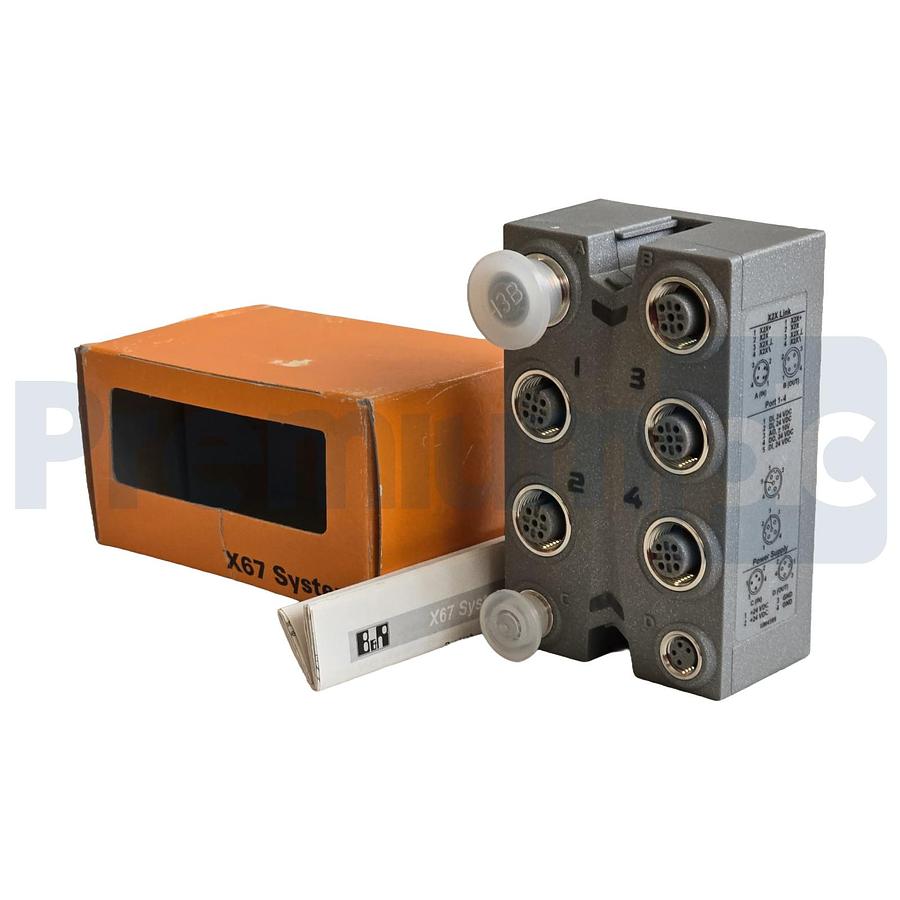 B&R X67UM4389 X67 Power Supply I/O Hub Module X2X Link IP67 Rev. F0 NSMP