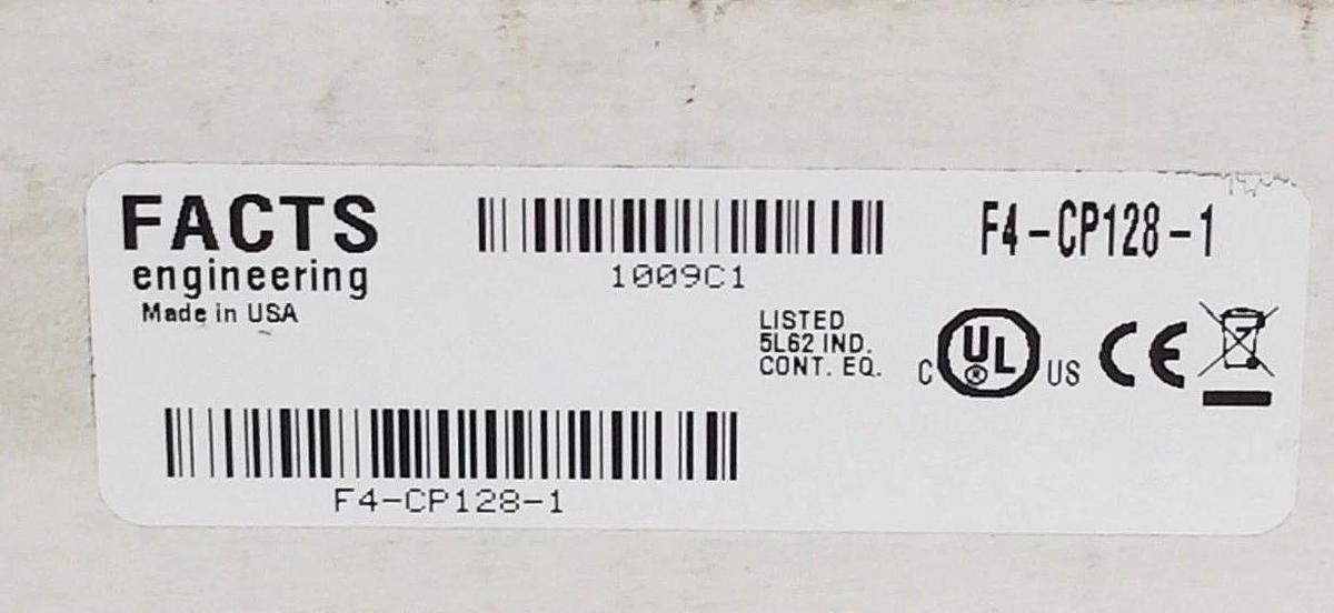 Used FACTS ENGINEERING F4-CP128-1 OVERDRIVE COPROCESSOR MODULE TRIPLE PORT F4CP1281