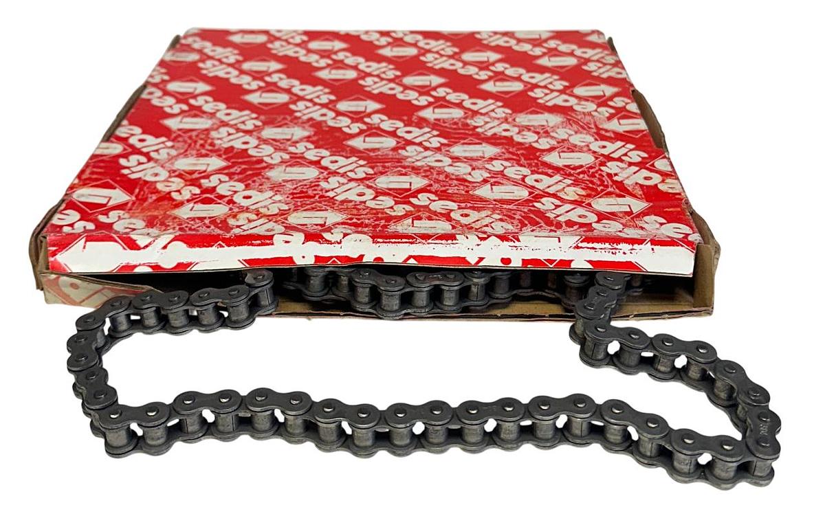 Used SEDIS 7NIN6B01A00 CARBON STEEL ROLLER CHAIN 7 NIN 5M/15FT NSMP