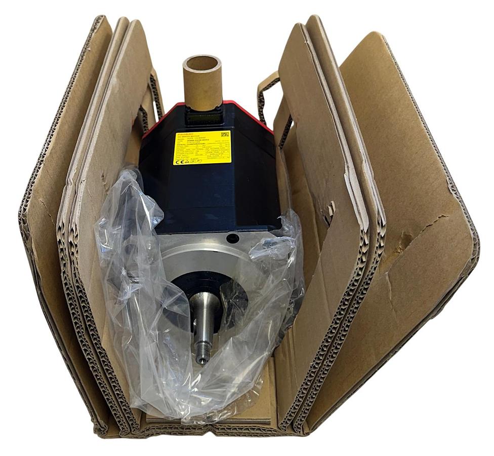 Used FANUC A06B-0238-B002 / A06B0238B002 AC SERVO MOTOR aiS-12/4000 2.7kW OUTPUT NSMP