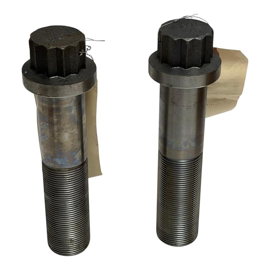 Used Ajax Ferry Cap Screw K6650 12-Point Flange Industrial Bolts Lot of 2 New
