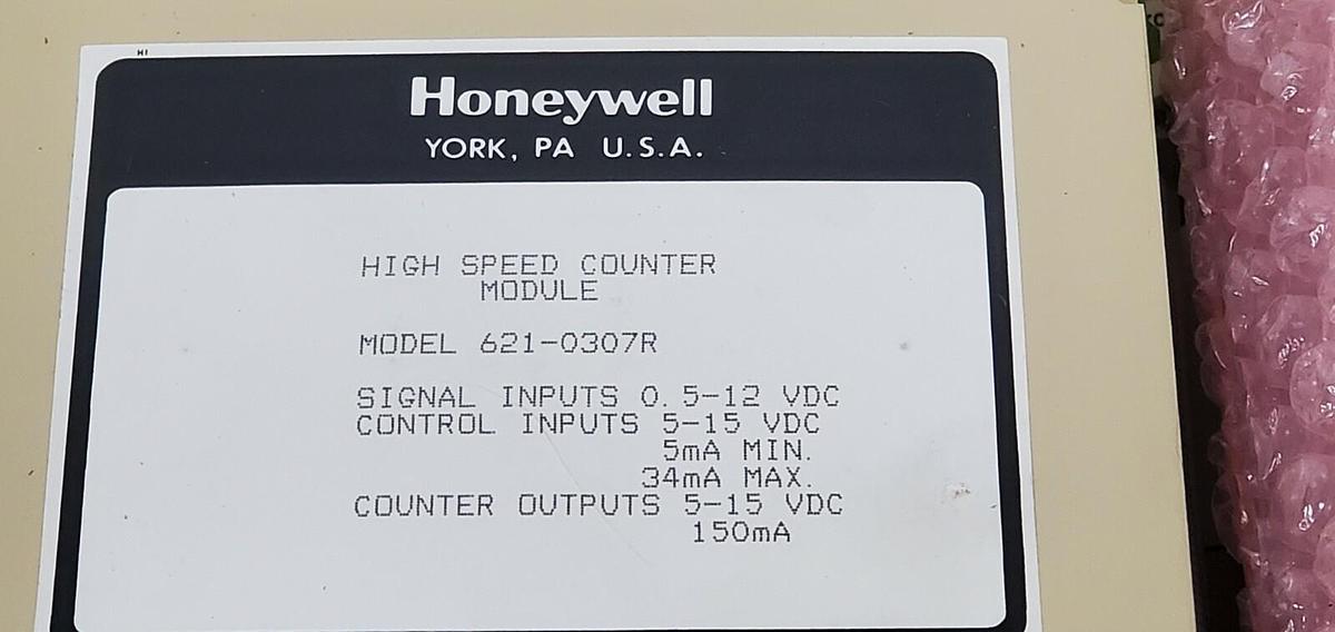Used NIB HONEYWELL 621-0307R HIGH SPEED COUNTER MODULE 621-0307