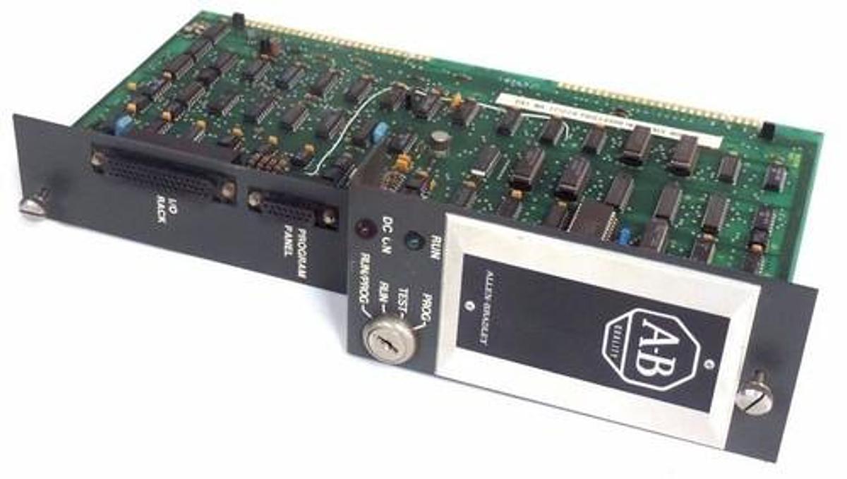 Used ALLEN BRADLEY 1772-LH PROCESSOR INTERFACE MODULE F/W REV 1 SER A 960038 REV 1