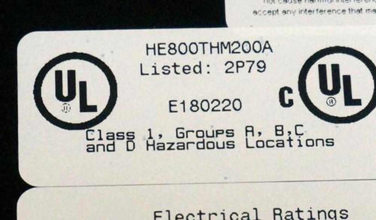 Used HORNER ELECTRIC HE800THM200A 8 CHANNEL THERMOCOUPLE INPUT MODULE HE800THM200