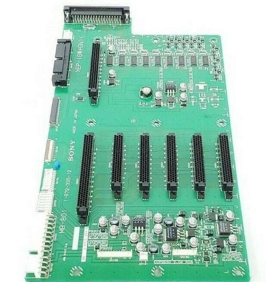 Used SONY MB-801 1-672-335-12 MOUNTED DIGITAL SURVEILLANCE CIRCUIT BOARD A-8320-899-A
