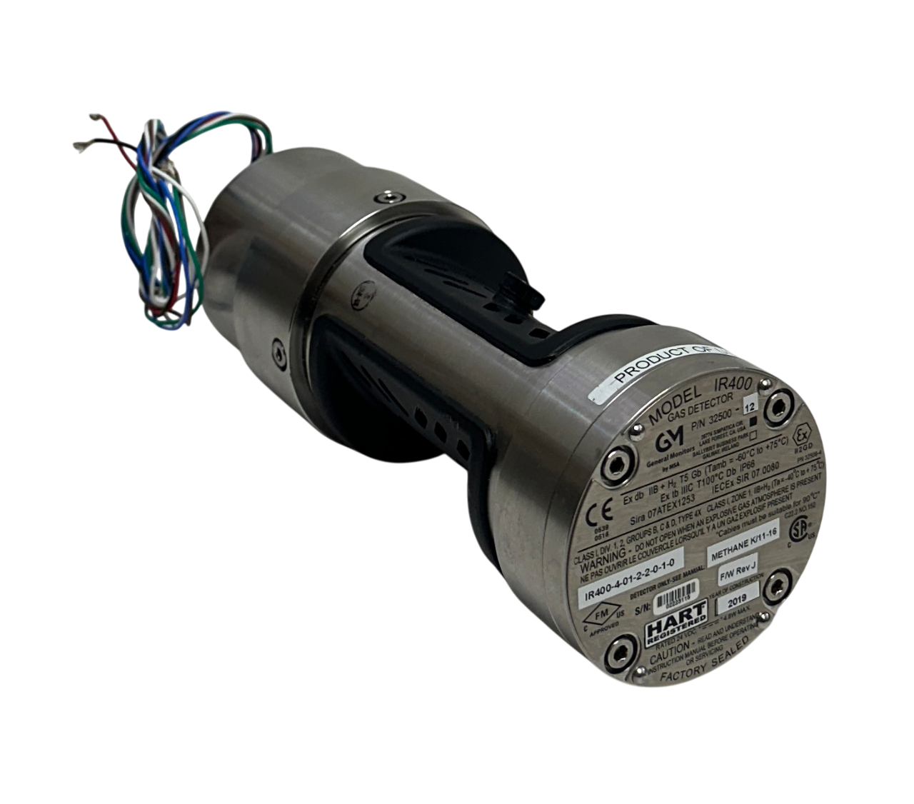 Used MSA GENERAL MONITORS IR400 HART GAS DETECTOR IR400-4-01-2-2-0-1-0 32500-12 USNP