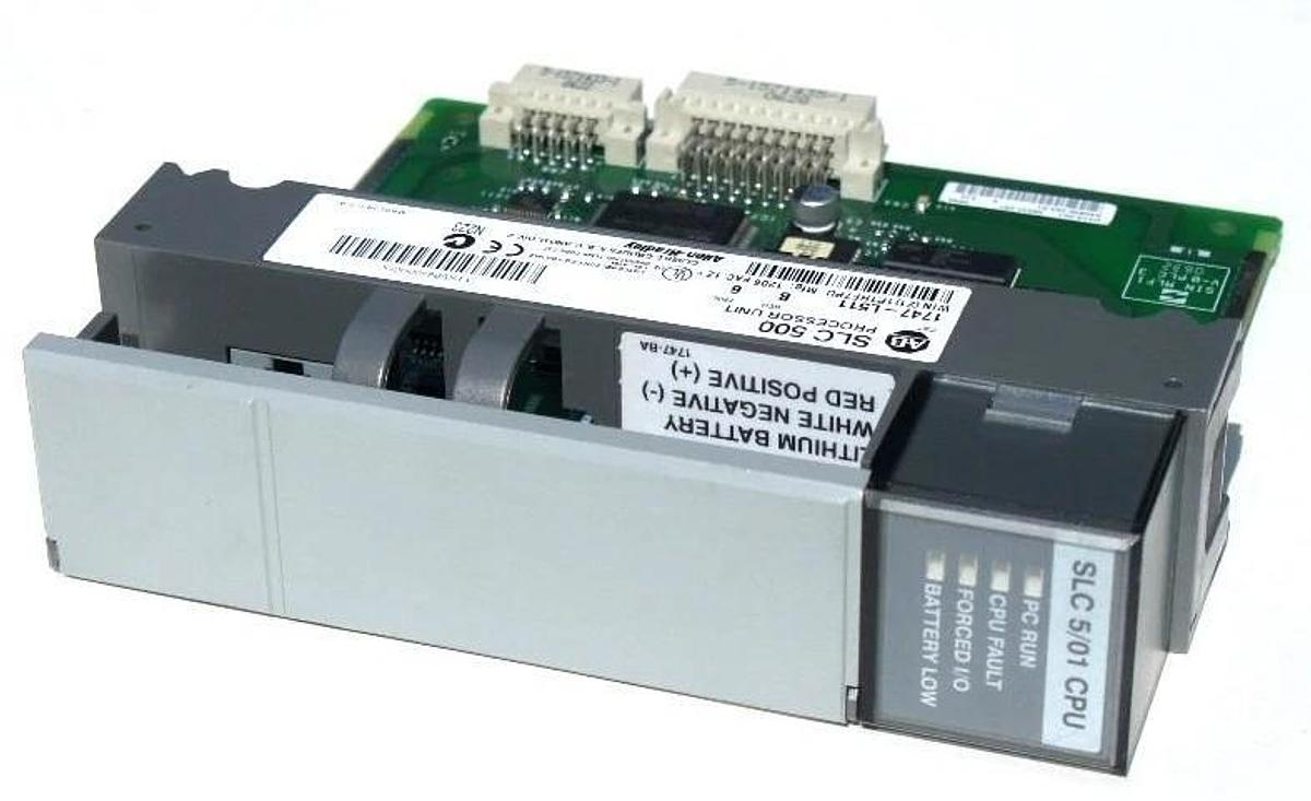 Used ALLEN BRADLEY 1747-L511 PROCESSOR UNIT SER. B FRN. 6 1747L511