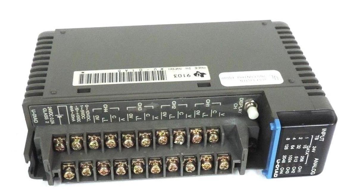 Used SIEMENS U-01AD OUTPUT MODULE ANALOG 4POINT U01AD