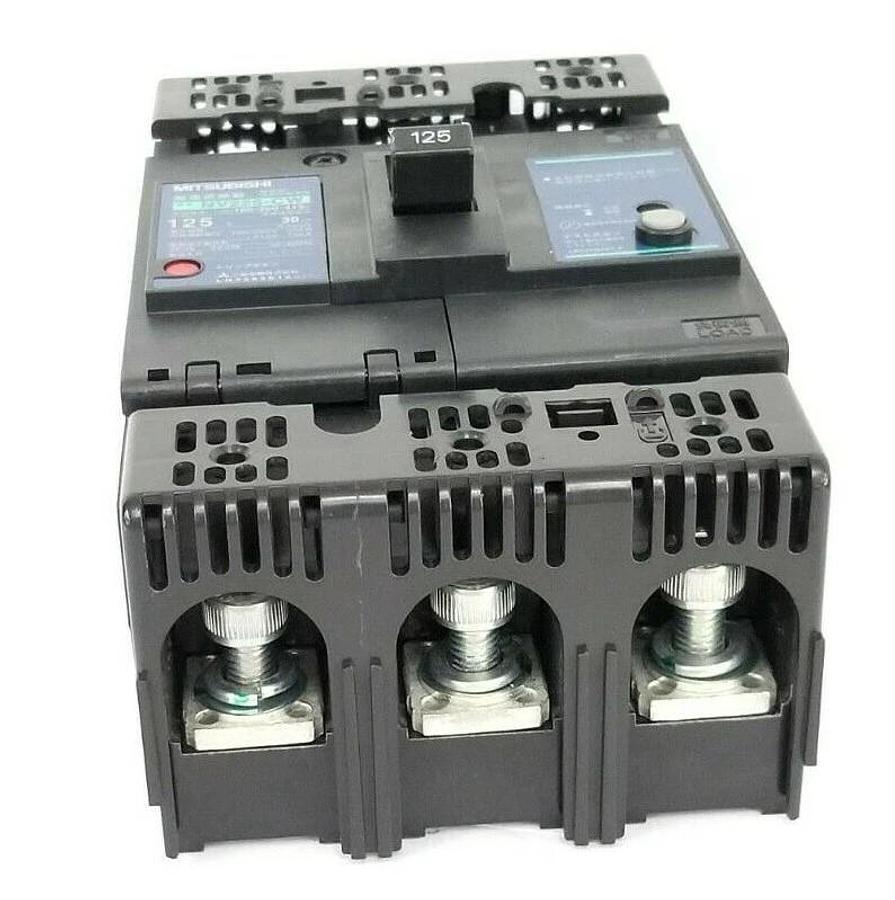 Used MITSUBISHI NV225-CW NO-FUSE BREAKER 125A, 3P, 50/60HZ, NF225CW