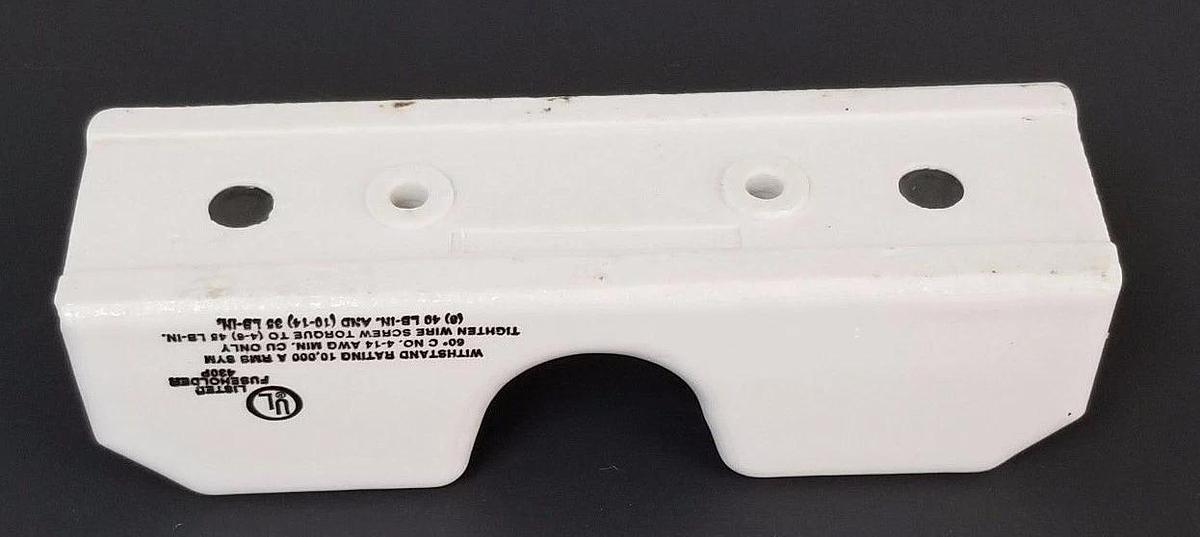 Used BUSSMANN 2611 CERAMIC FUSE BLOCK 60A, 600V