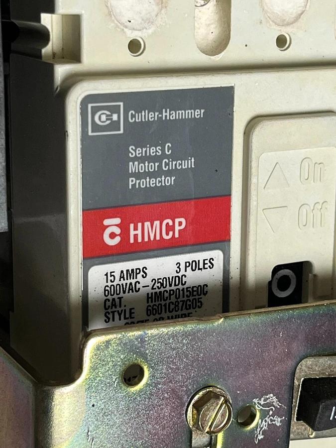 Used Allen-Bradley 2113B-BDBD-21-39CA Size 1 FVNR MCC Bucket