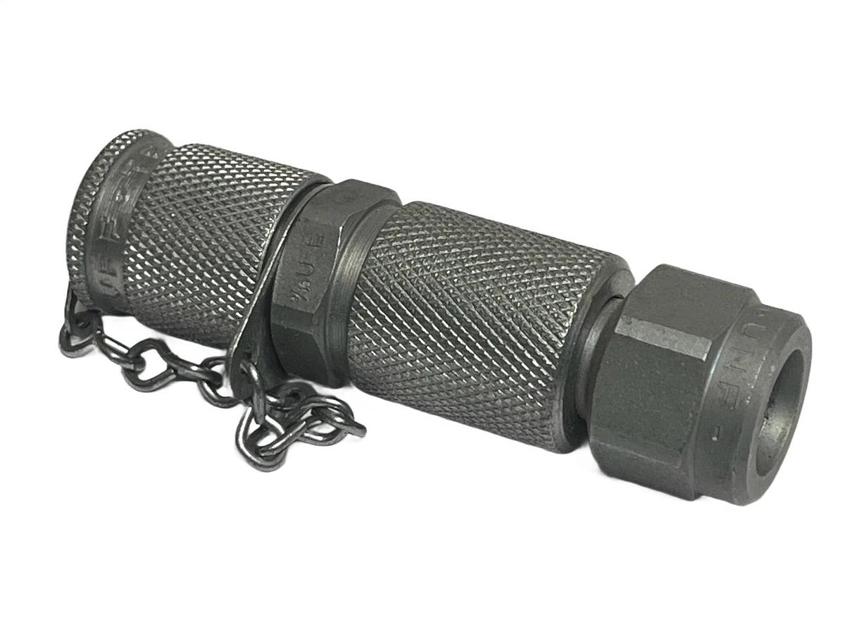 Stauff SMK-20 Hydraulic Test Coupling 7/16-20 UNF Thread M16x2 - New Surplus