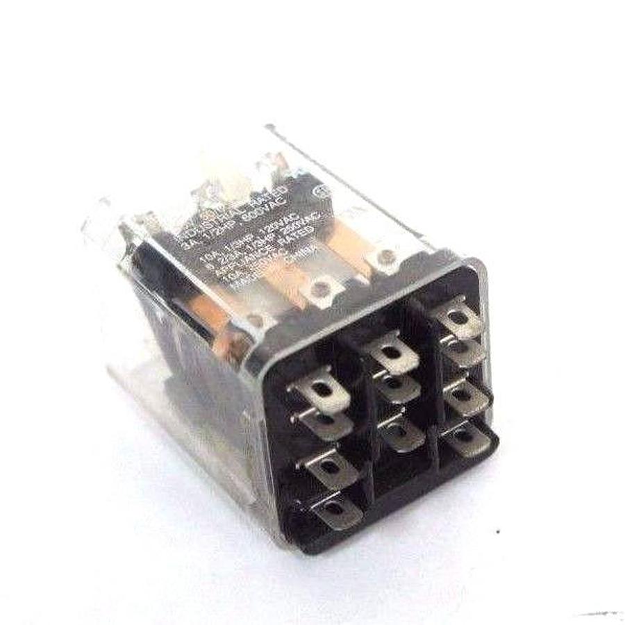 Used LOT OF 2 POTTER & BRUMFIELD KUP-14A45-120 RELAYS 120V, 50/60HZ, KUP14A45120