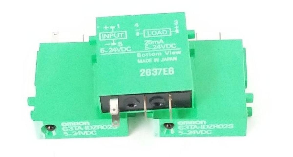 Used LOT OF 3 OMRON G3TA-IDZR02S PHOTOCOUPLER RELAYS 5/24VDC SSR INCLUDES INDICATORS
