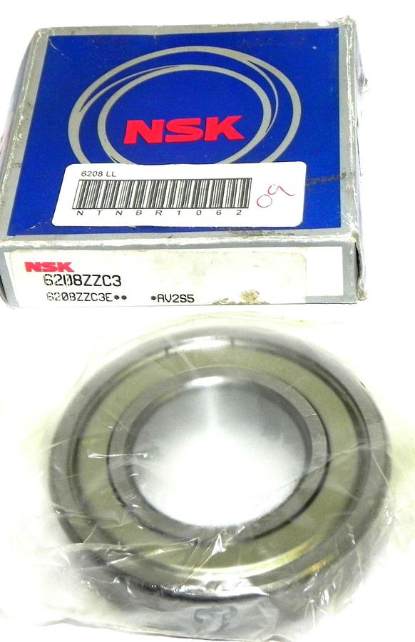 Used NIB NSK 6208ZZC3 BEARING