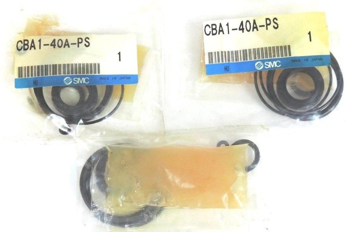 Used LOT OF 3 NEW SMC CBA1-40A-PS SERVICE KITS CBA140APS