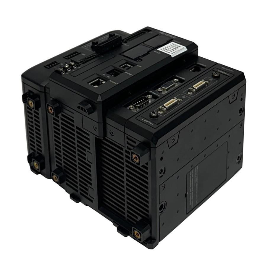 Used KEYENCE XG-8702L / CA-DC21E MULTI-CAMERA IMAGING SYSTEM CONTROLLER EtherNet USNP