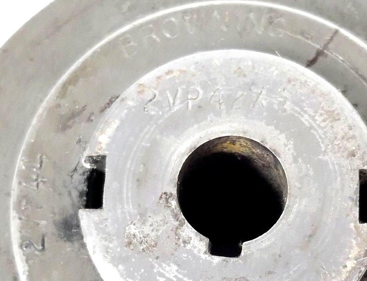 Used BROWNING 2VP42X5/8 SHEAVE 5/8IN-BORE 2 GROOVE 2VP42