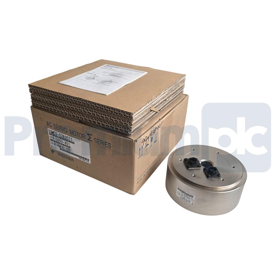 Used YASKAWA ELECTRIC SGMCS-02B3C11 / SGMCS02B3C11 DIRECT DRIVE SERVO MOTOR 42W NSMP