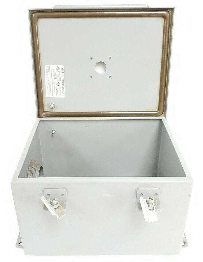 Used SAGINAW CONTROL & ENGINEERING SCE-10086CHNF INDUSTRIAL CONTROL PANEL ENCLOSURE