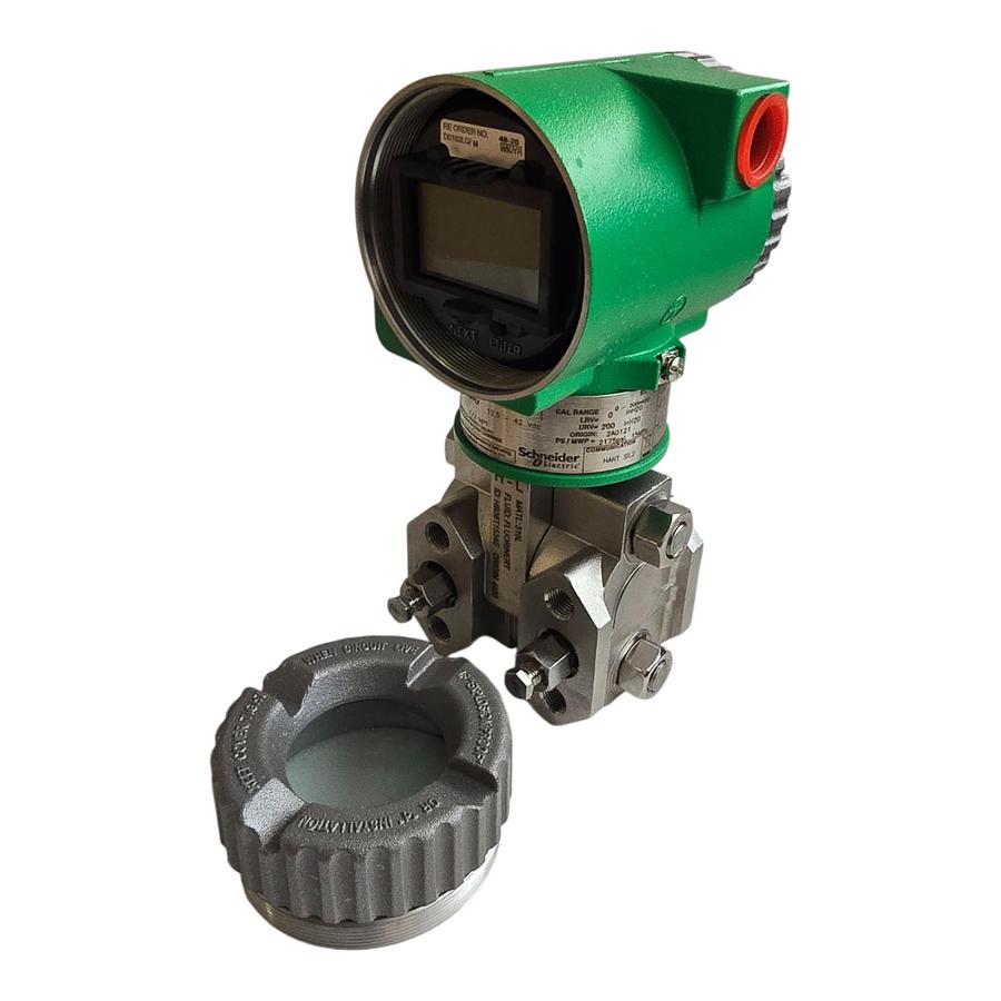 Used SCHNEIDER FOXBORO IDP10S HART PRESSURE TRANSMITTER IDP10S-T23B21FM-M2L1B1T NSMP