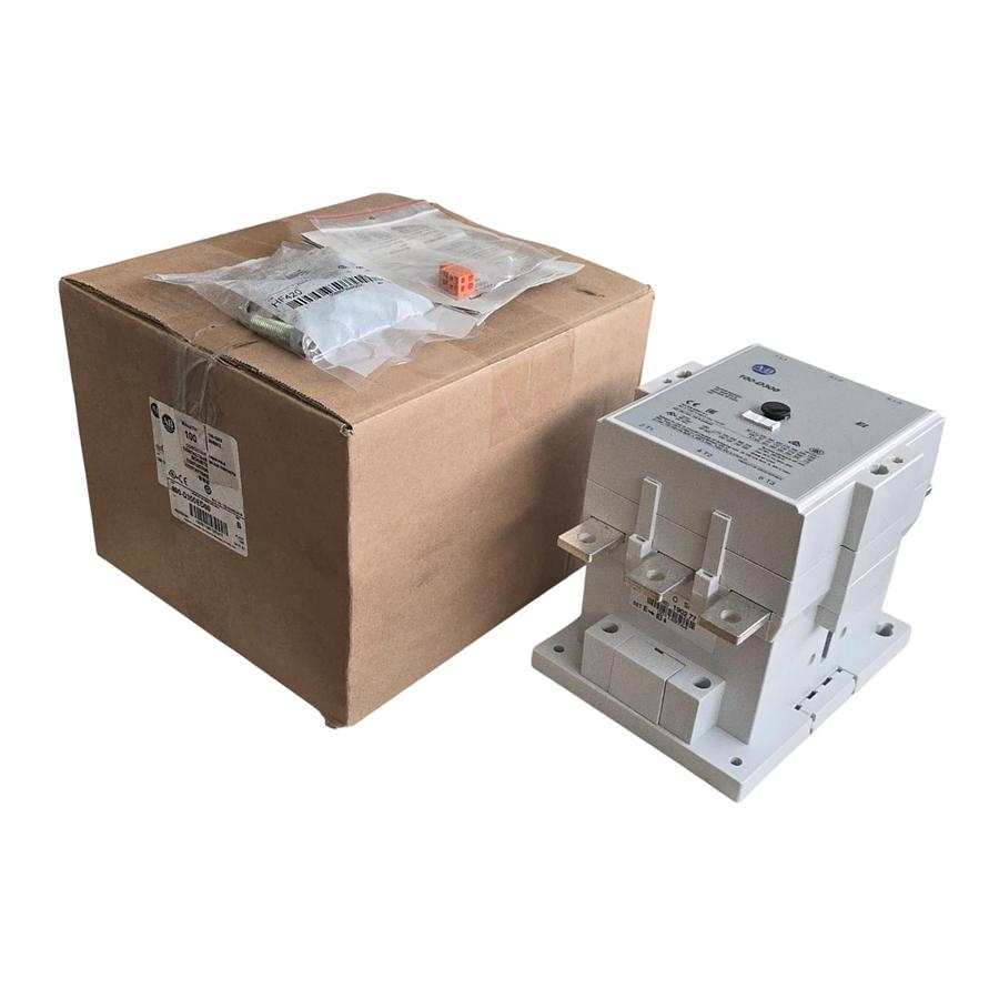 Used ALLEN BRADLEY 100-D300ED00 /B 300A IEC MCS D CONTACTOR 100-D300 EI 110/130V NSMP