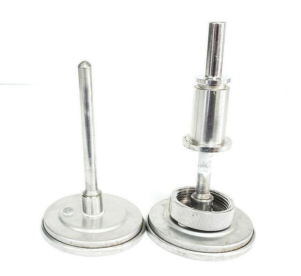 Used LOT OF 2 JUMO 0-160 DEGREE CELSIUS PROBE THERMOMETERS