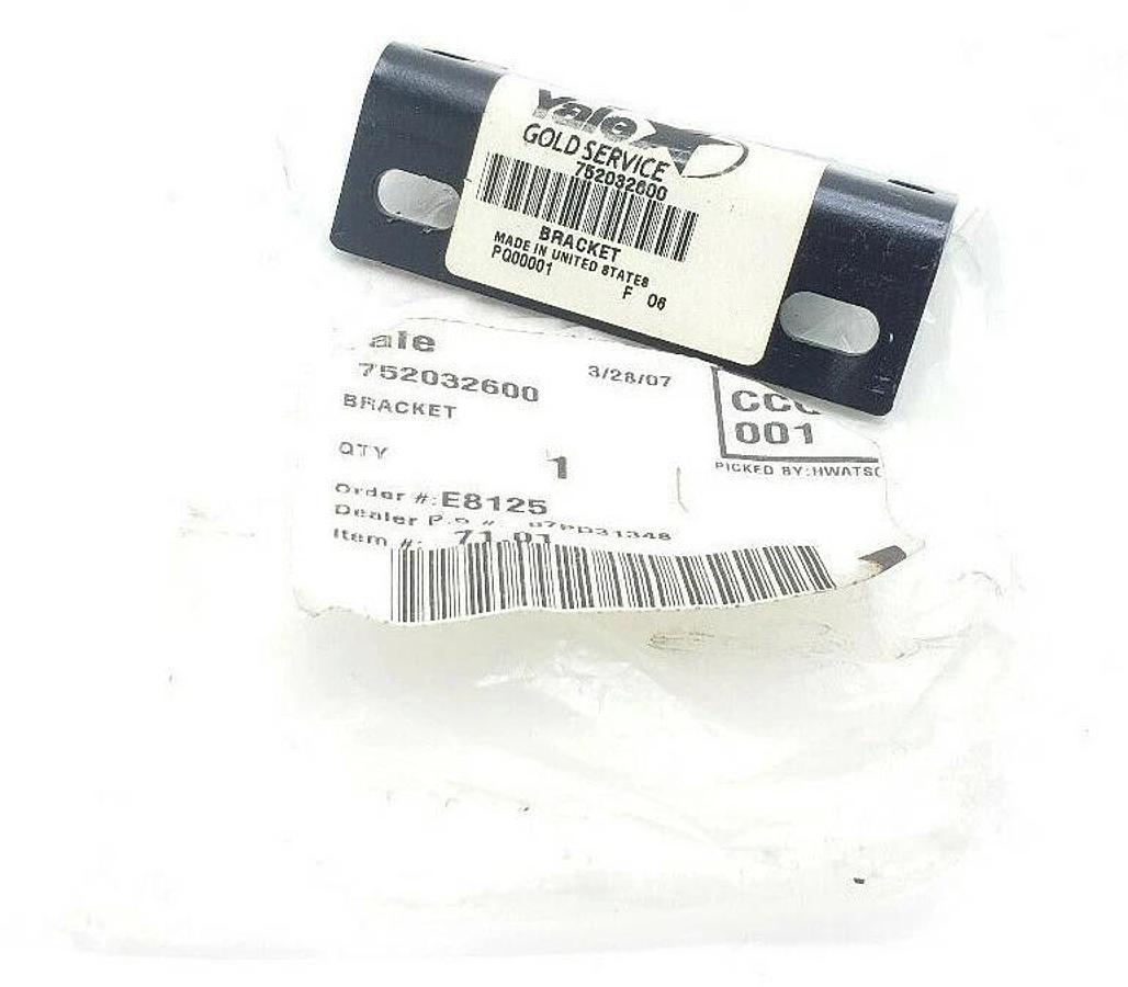 NEW YALE 752032600 FORKLIFT BRACKET 71.01