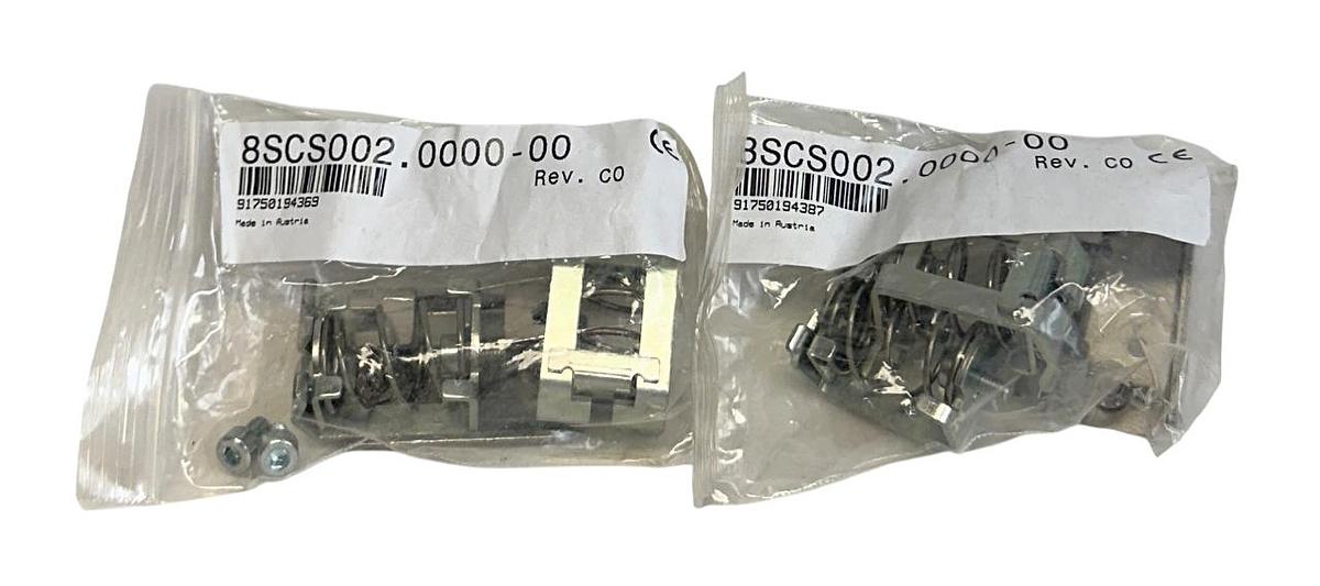 Used 2 B&R 8SCS002.0000-00 / 8SCS002000000 ACOPOSmulti SHIELD COMPONENT SETS NSMP