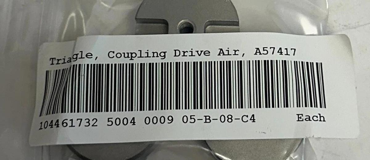 3 TRIANGLE 05-B-08-C4 / A57417 / 104461732 OEM COUPLING DRIVE AIR PACKAGING NSNP