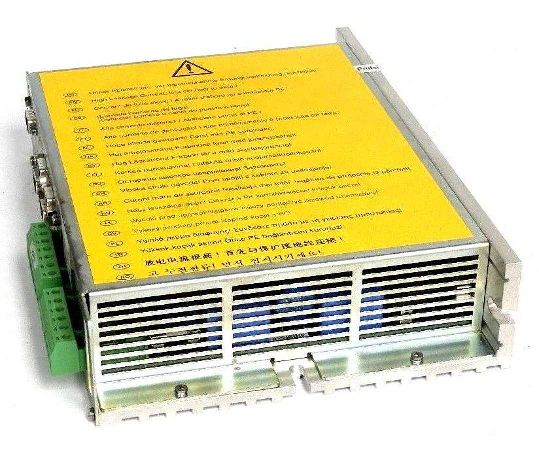 Used COOPER TOOLS TMH960902 SERVO DRIVE 220-240VAC INPUT 3PH DC REV: 03B/04