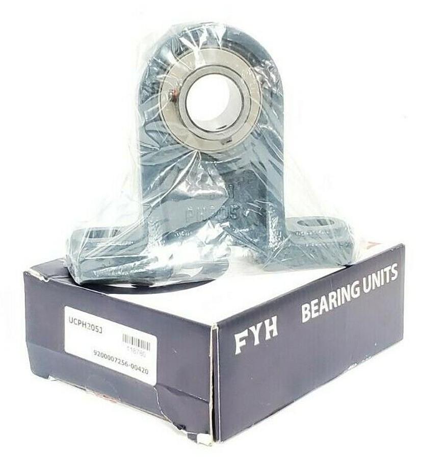 Used NIB FYH UCPH205J PILLOW BLOCK BEARING 25MM BORE UCPH205