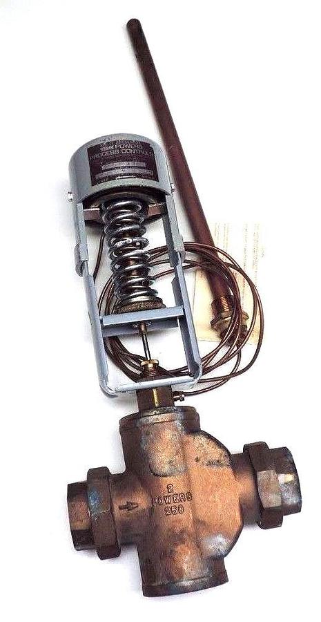 Used NIB POWERS PROCESS CONTROLS NO. 11 REGULATOR 595-0164 MODEL X12C 45-105 DEG F