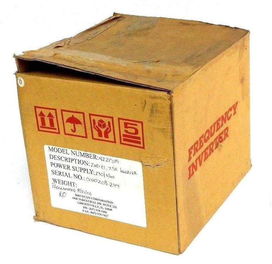 Used NIB DRIVECON VFN2-215-M DRIVE N2-SERIES 230/1-3/50-60, VFN2215M, NDOP-01 KEYPAD