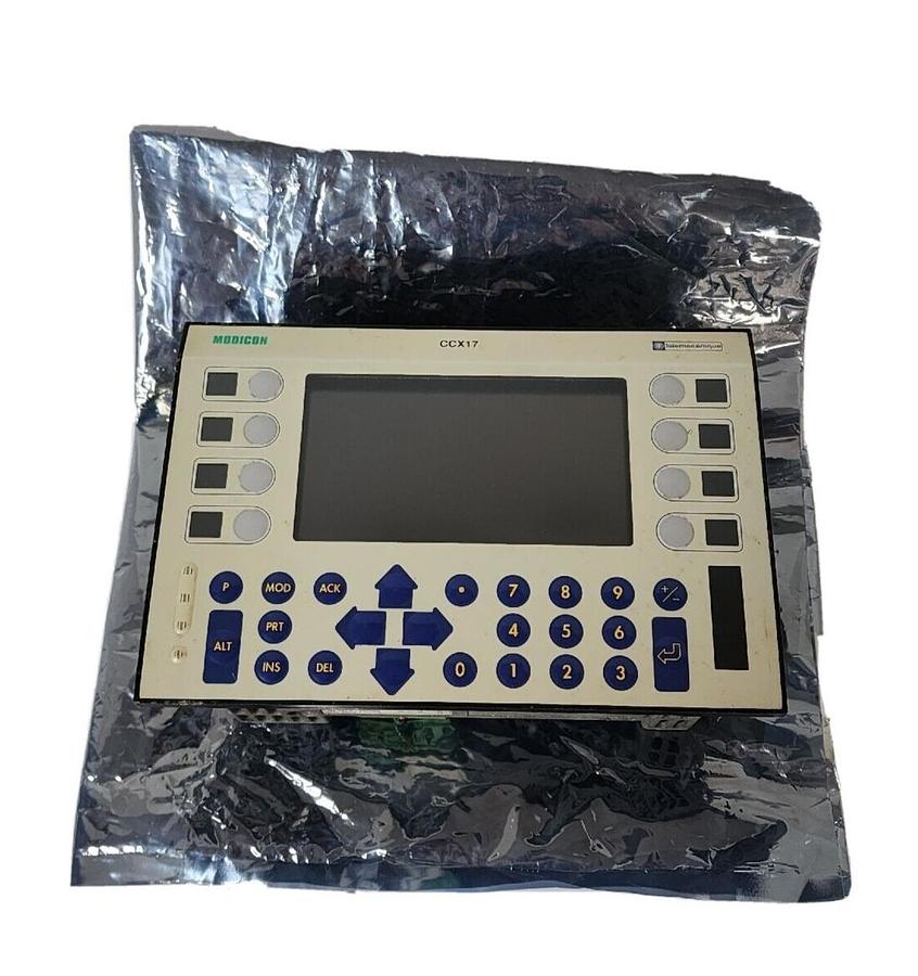 Used TELEMECANIQUE MODICON AEG AUTOMATION TCCX1730LW 8 LI LCD OP PANEL UTW