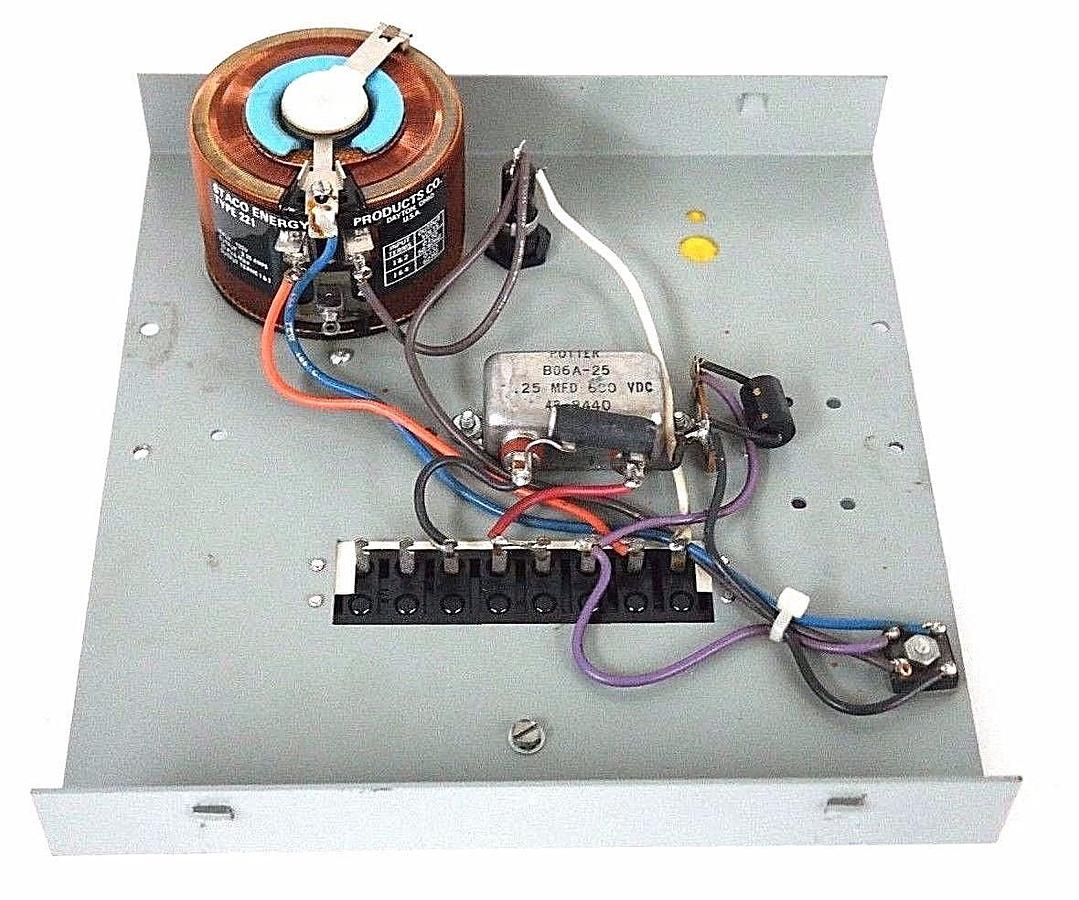 Used ROCKFORD DYNATORQ 15-50-1 CONTROL PANEL W/ STACO ENERGY TYPE 221 AUTOTRANSFORMER