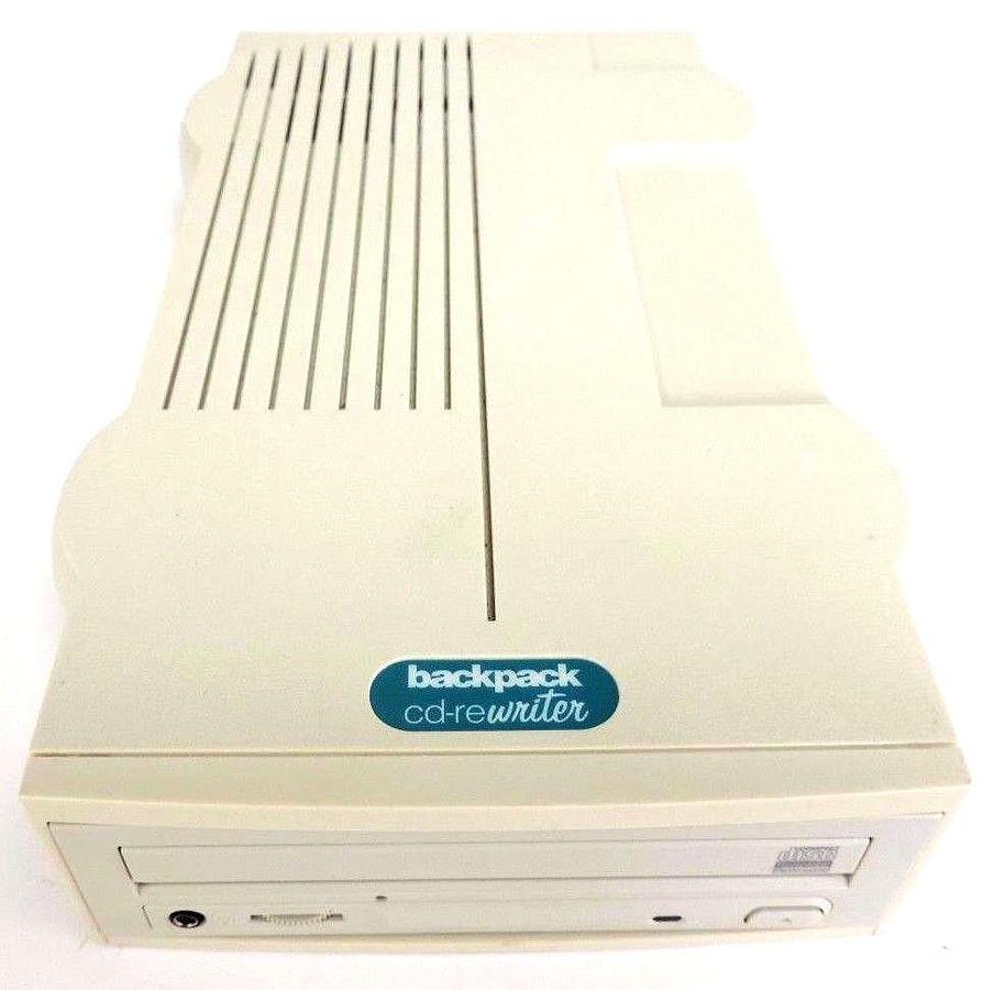 Used MICROSOLUTIONS MODEL 192100 BACKPACK CD-REWRITER 80114