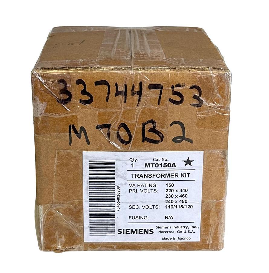 NEW SIEMENS MT0150A INDUSTRIAL TRANSFORMER KIT 150VA 220-480VAC