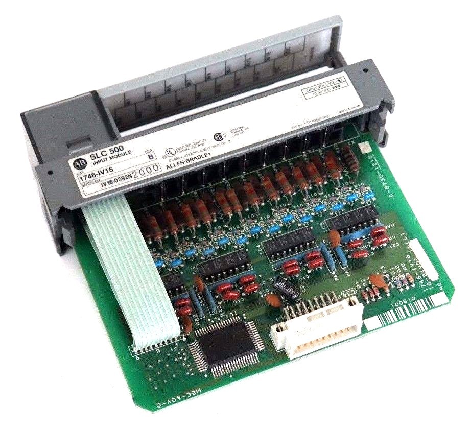 Used ALLEN BRADLEY 1746-IV16 INPUT MODULE SER. B, 1746IV16